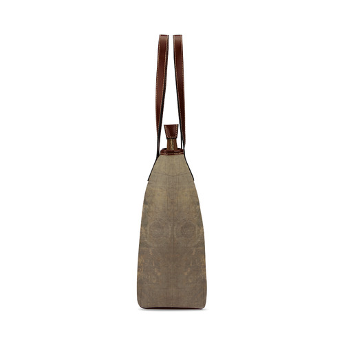 Abstract Vintage Baseball Shoulder Tote Bag (Model 1646)