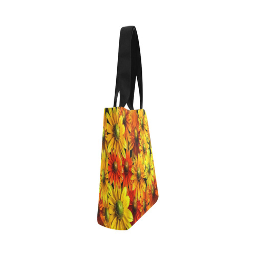 Bright Orange And Yellow Gerbera Daisies Canvas Tote Bag (Model 1657)