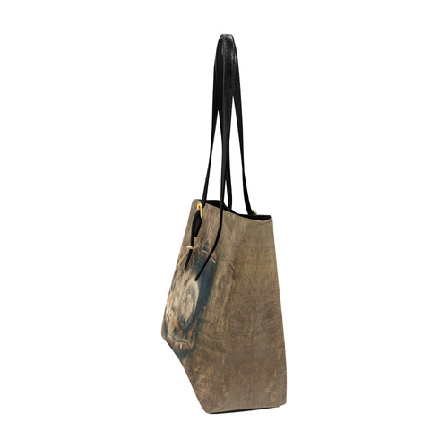 Abstract Vintage Baseball Euramerican Tote Bag/Large (Model 1656)