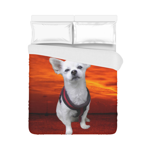 Dog Chihuahua Duvet Cover 86"x70" ( All-over-print)