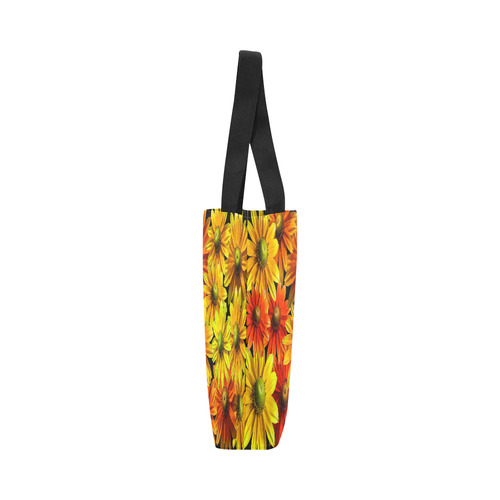 Bright Orange And Yellow Gerbera Daisies Canvas Tote Bag (Model 1657)