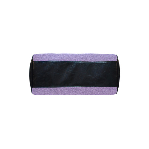 Purple Glitter, Purple Chevron, Purple Bow Boston Handbag (Model 1621)