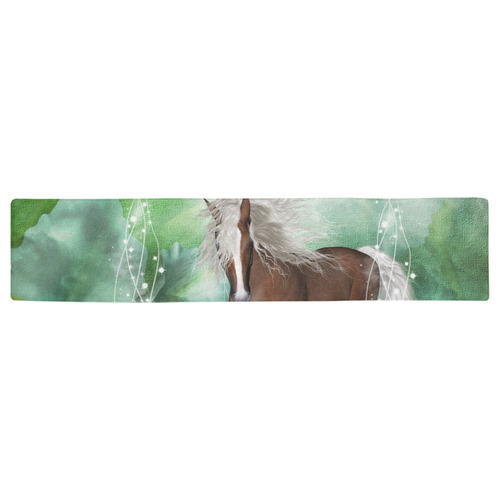 Horse in a fantasy world Table Runner 16x72 inch