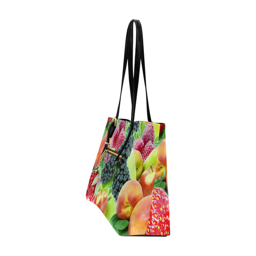 Fruit Strawberry Blackberry Raspberry Peach Euramerican Tote Bag/Large (Model 1656)