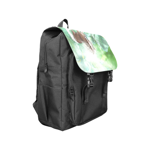 Horse in a fantasy world Casual Shoulders Backpack (Model 1623)