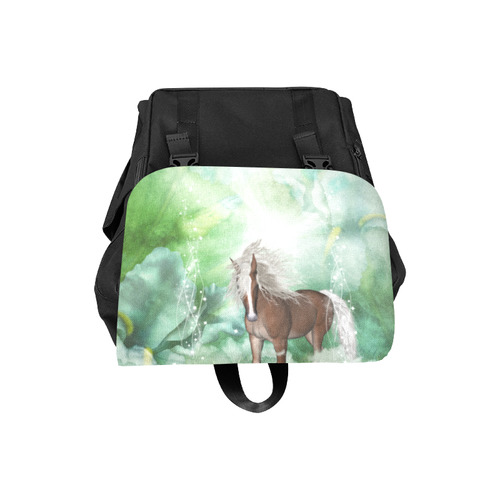 Horse in a fantasy world Casual Shoulders Backpack (Model 1623)