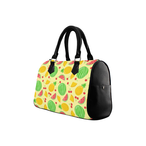 Fruit Watermelon Pineapple Cherries Boston Handbag (Model 1621)