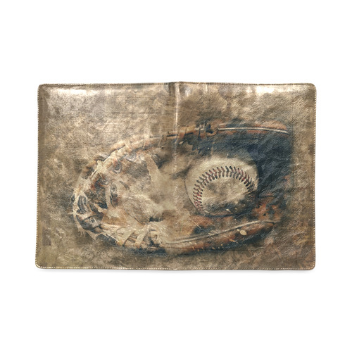 Abstract Vintage Baseball Custom NoteBook B5