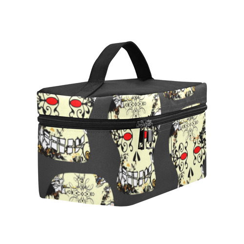 Gothic Sugar Skull by Martina Webster Cosmetic Bag/Large (Model 1658)