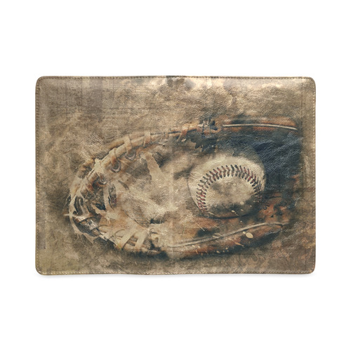 Abstract Vintage Baseball Custom NoteBook A5