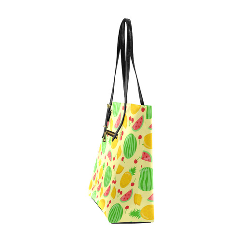 Fruit Watermelon Pineapple Cherries Euramerican Tote Bag/Small (Model 1655)