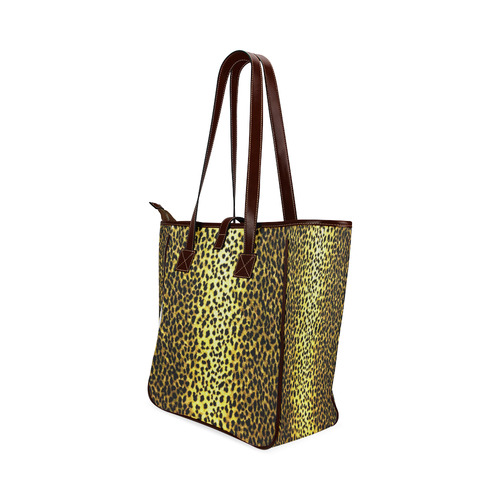 Leopard Wallpaper Print Classic Tote Bag (Model 1644)