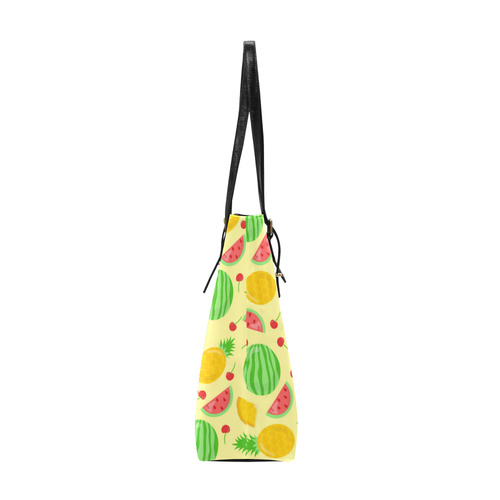 Fruit Watermelon Pineapple Cherries Euramerican Tote Bag/Small (Model 1655)