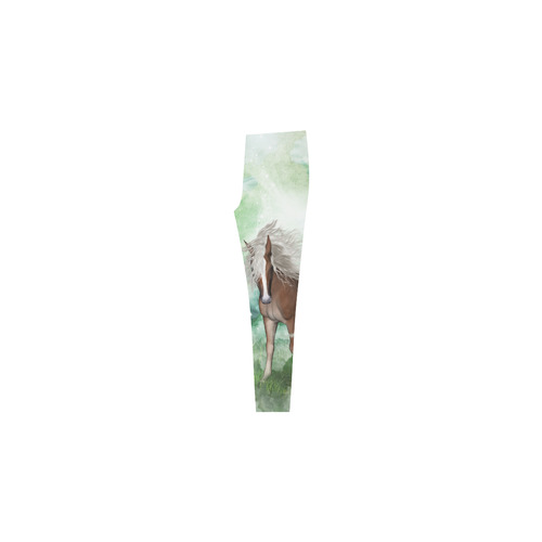 Horse in a fantasy world Cassandra Women's Leggings (Model L01)