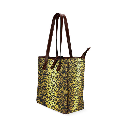 Leopard Wallpaper Print Classic Tote Bag (Model 1644)