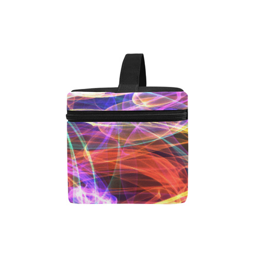 Flames Rainbow by Martina Webster Cosmetic Bag/Large (Model 1658)