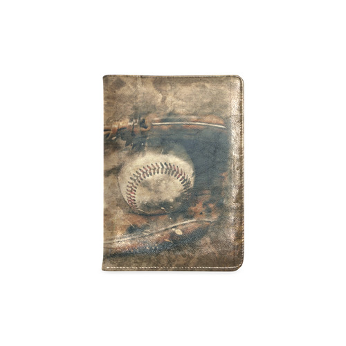 Abstract Vintage Baseball Custom NoteBook A5
