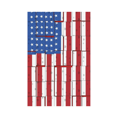 USA by Nico Bielow Garden Flag 12‘’x18‘’（Without Flagpole）