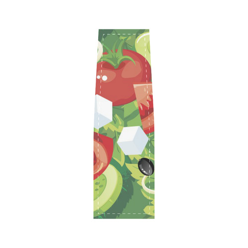 Fruits and Vegetables Food Pattern Saddle Bag/Large (Model 1649)