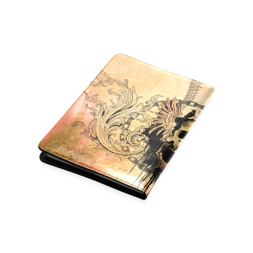Amazing skull with wings Custom NoteBook A5