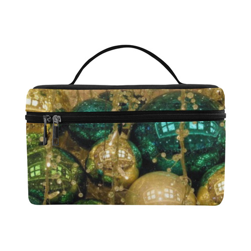 Christmas Glitz by Martina Webster Cosmetic Bag/Large (Model 1658)