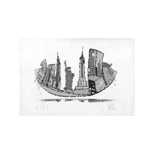 NYC by Popart Lover Placemat 12’’ x 18’’ (Two Pieces)