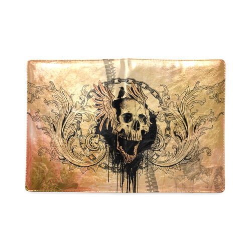 Amazing skull with wings Custom NoteBook B5