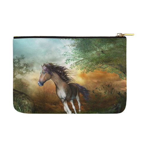 Wonderful running horse Carry-All Pouch 12.5''x8.5''