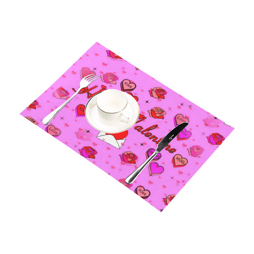 valentine by Popart Lover Placemat 12’’ x 18’’ (Set of 2)