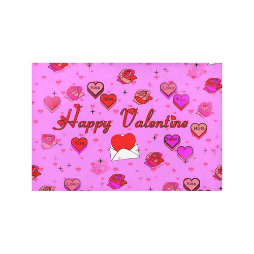 valentine by Popart Lover Placemat 12’’ x 18’’ (Set of 2)