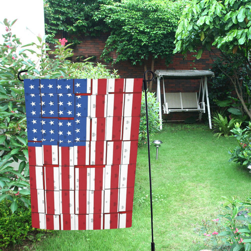 USA by Nico Bielow Garden Flag 12‘’x18‘’（Without Flagpole）