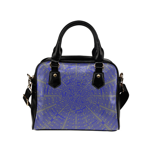 Time Travel - Space Void Pattern Shoulder Handbag (Model 1634)