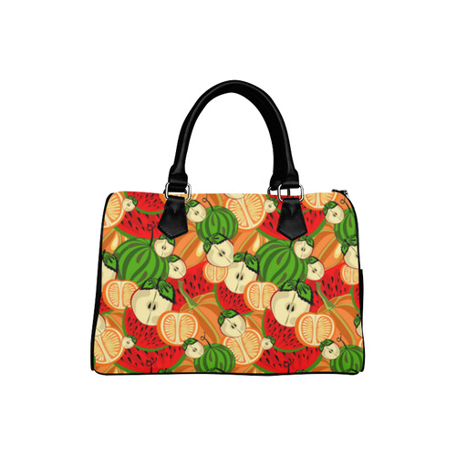 Colorful Fruit Pattern with Watermelon Boston Handbag (Model 1621)