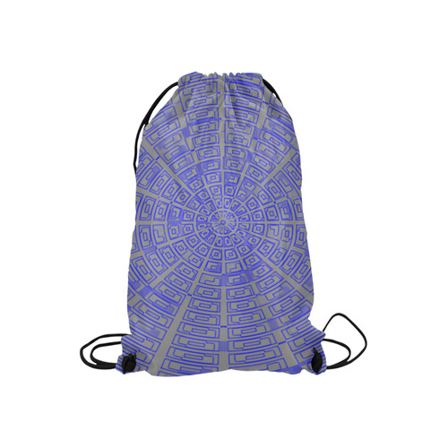 Time Travel - Space Void Pattern Small Drawstring Bag Model 1604 (Twin Sides) 11"(W) * 17.7"(H)