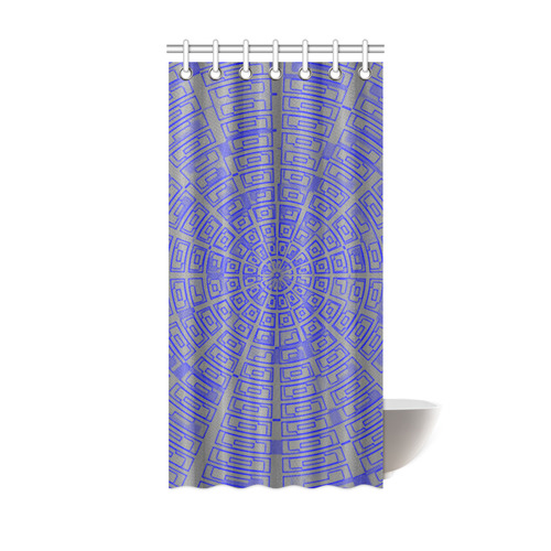 Time Travel - Space Void Pattern Shower Curtain 36"x72"