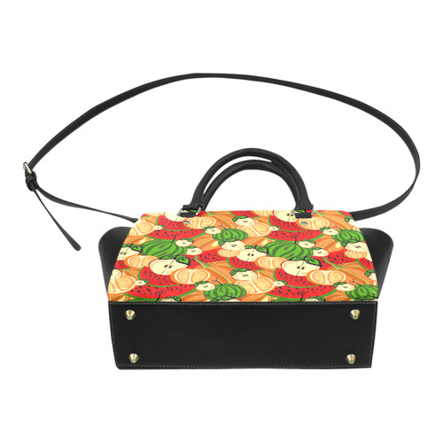 Colorful Fruit Pattern with Watermelon Classic Shoulder Handbag (Model 1653)