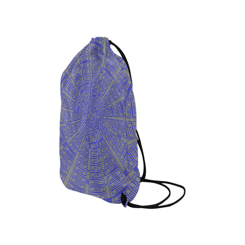 Time Travel - Space Void Pattern Small Drawstring Bag Model 1604 (Twin Sides) 11"(W) * 17.7"(H)