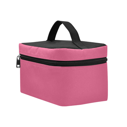 Pink Flambé Cosmetic Bag/Large (Model 1658)