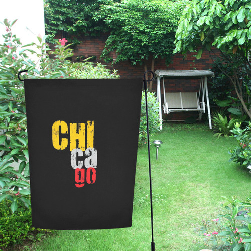 Chicago by Artdream Garden Flag 12‘’x18‘’（Without Flagpole）