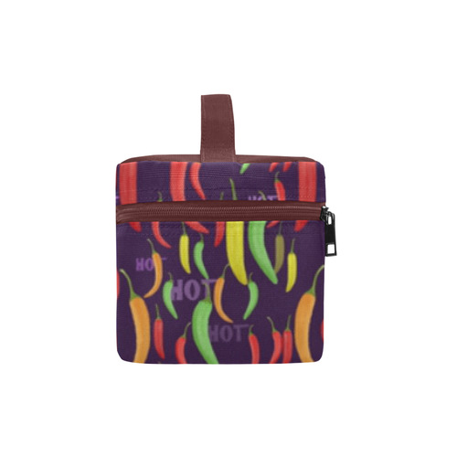 Hot pfefferoni, chilli Cosmetic Bag/Large (Model 1658)