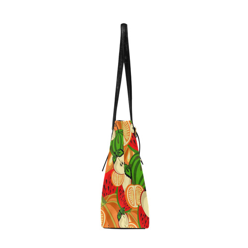 Colorful Fruit Pattern with Watermelon Euramerican Tote Bag/Large (Model 1656)