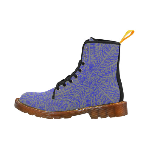 Time Travel - Space Void Pattern Martin Boots For Men Model 1203H