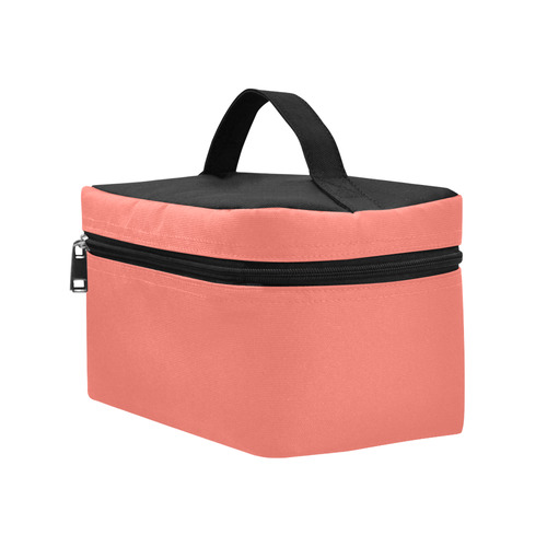 Peach Echo Cosmetic Bag/Large (Model 1658)