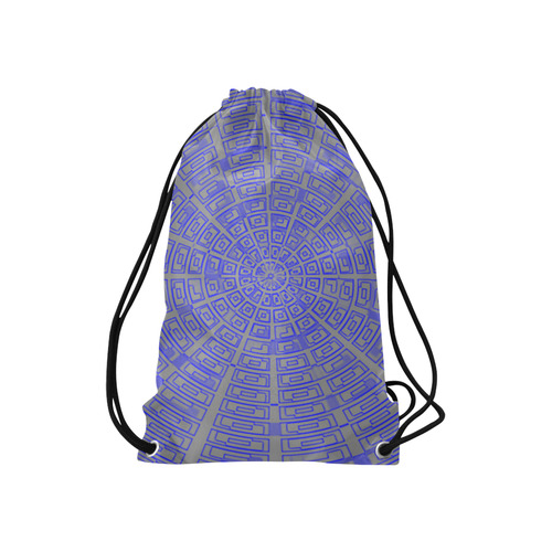 Time Travel - Space Void Pattern Small Drawstring Bag Model 1604 (Twin Sides) 11"(W) * 17.7"(H)