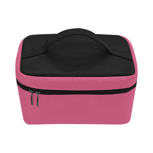 Pink Flambé Cosmetic Bag/Large (Model 1658)