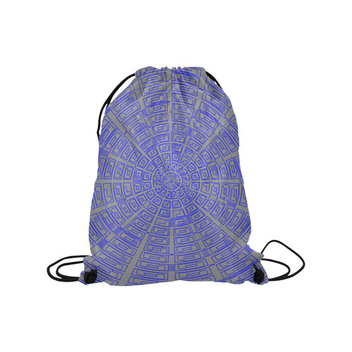 Time Travel - Space Void Pattern Medium Drawstring Bag Model 1604 (Twin Sides) 13.8"(W) * 18.1"(H)