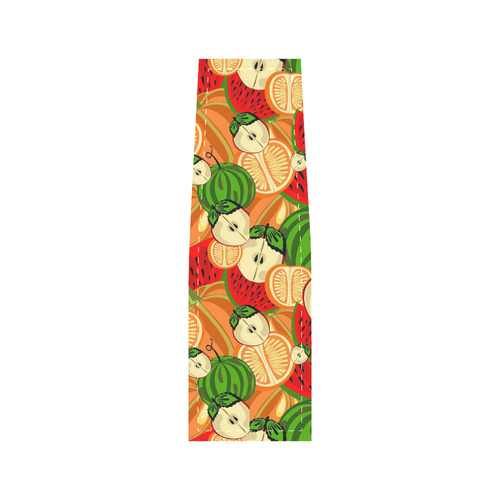 Colorful Fruit Pattern with Watermelon Saddle Bag/Large (Model 1649)