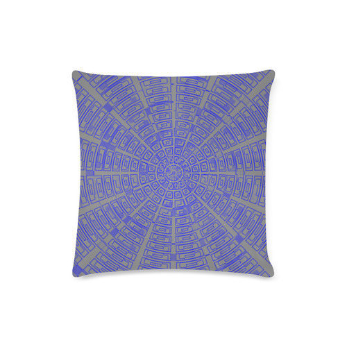 Time Travel - Space Void Pattern Custom Zippered Pillow Case 16"x16"(Twin Sides)