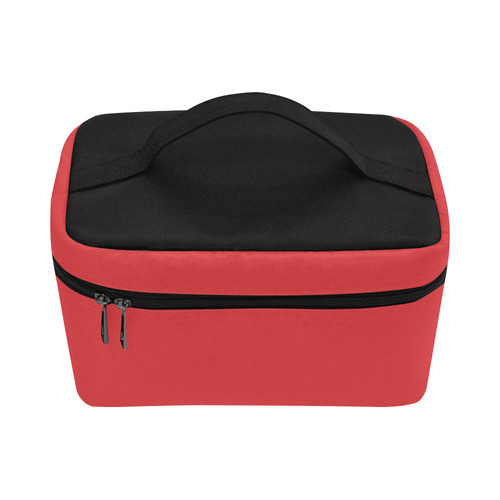 Poppy Red Cosmetic Bag/Large (Model 1658)