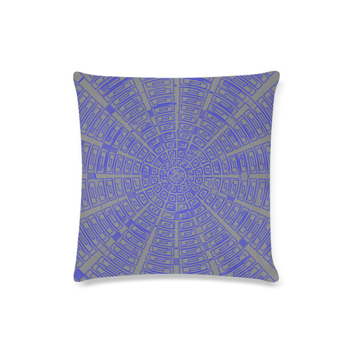 Time Travel - Space Void Pattern Custom Zippered Pillow Case 16"x16"(Twin Sides)